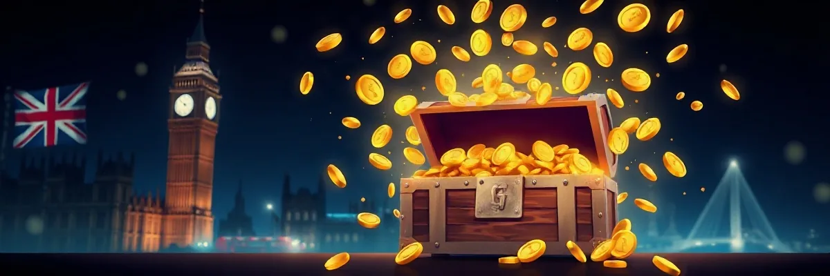 casino welcome bonus in the UK — Offer sizes next to wagering, max bet and expiry
